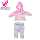 Roupas para Boneca de 18 Polegadas - Blusa Preta, Saia e Meia Calça