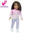 Roupas para Boneca de 18 Polegadas - Blusa Preta, Saia e Meia Calça