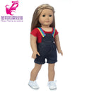 Roupas para Boneca de 18 Polegadas - Blusa Preta, Saia e Meia Calça