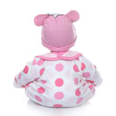 Boneca Reborn de Silicone - 55CM com Olhos que Abrem e Fecham, Corpo Macio e Realismo Incrível