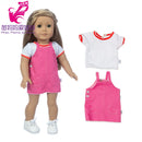 Roupas para Boneca de 18 Polegadas - Blusa Preta, Saia e Meia Calça