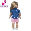 Roupas para Boneca de 18 Polegadas - Blusa Preta, Saia e Meia Calça