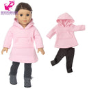 Roupas para Boneca de 18 Polegadas - Blusa Preta, Saia e Meia Calça