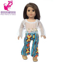 Roupas para Boneca de 18 Polegadas - Blusa Preta, Saia e Meia Calça