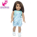 Roupas para Boneca de 18 Polegadas - Blusa Preta, Saia e Meia Calça