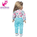 Roupas para Boneca de 18 Polegadas - Blusa Preta, Saia e Meia Calça