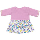 Roupas para Boneca de 18 Polegadas - Blusa Preta, Saia e Meia Calça