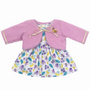 Roupas para Boneca de 18 Polegadas - Blusa Preta, Saia e Meia Calça