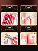 Kit de Brinquedo Infantil Salão de Beleza - Diversão e Criatividade para Pequenos Estilistas