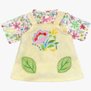 Roupas para Boneca de 18 Polegadas - Blusa Preta, Saia e Meia Calça