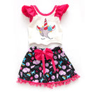 Roupas para Boneca de 18 Polegadas - Blusa Preta, Saia e Meia Calça