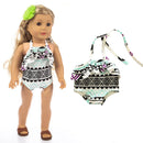 Roupas para Boneca de 18 Polegadas - Blusa Preta, Saia e Meia Calça