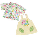 Roupas para Boneca de 18 Polegadas - Blusa Preta, Saia e Meia Calça